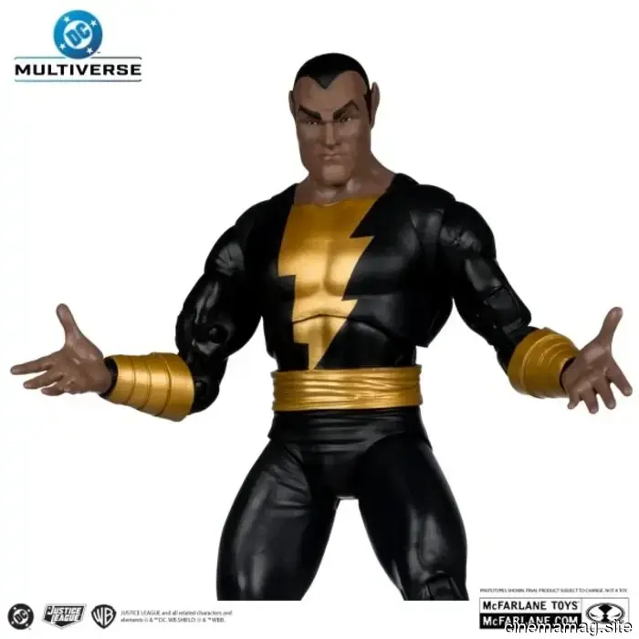 McFarlane has introduced new DC Multiverse figures featuring Sinestro, Brainiac, Black Adam, Black Mask, Sentinel, and Kid Flash.