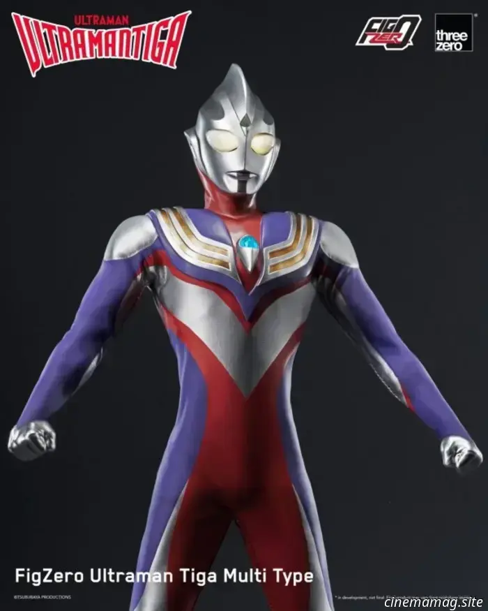 Threezero has revealed the sixth scale figure of Ultraman Tiga Multi Type from the FigZero Series.