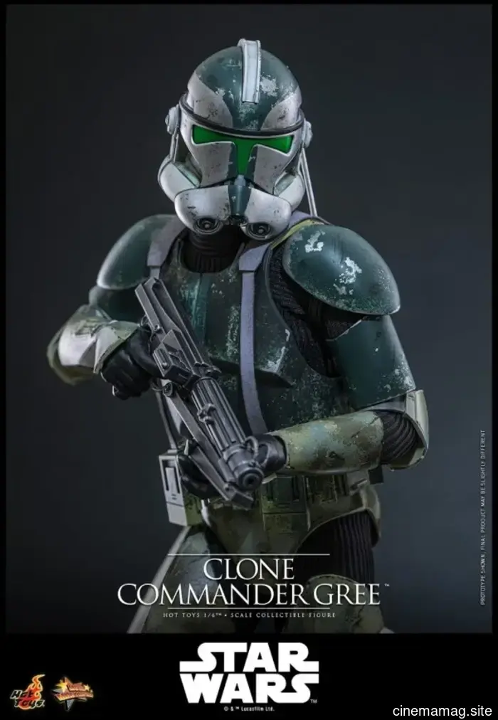 Il Clone Commander Gree si unisce alla collezione in scala sesta di Star Wars di Hot Toys.