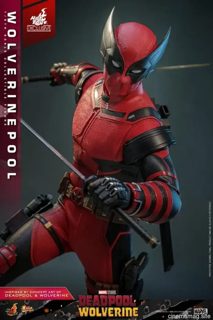 Wolverinepool se une a la colección de Deadpool y Wolverine de Hot Toys con una figura de sexta escala.