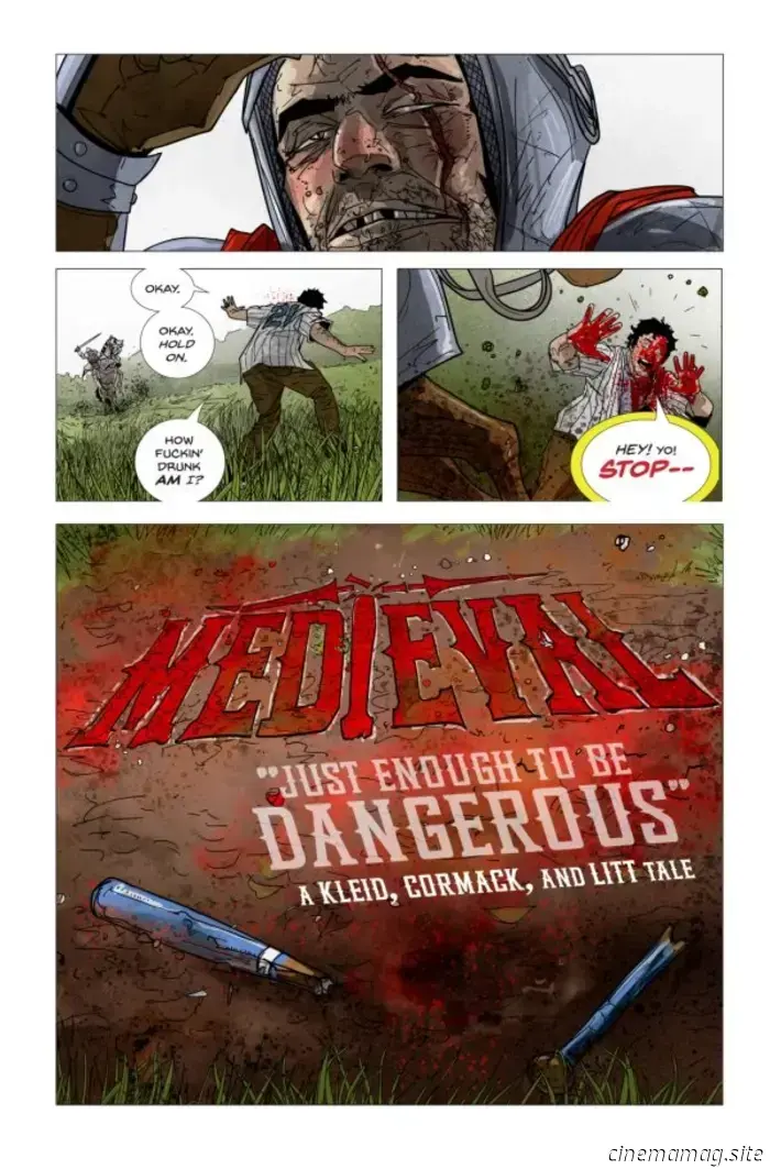Exclusive: Neil Kleid and Alex Cormack dive into the Middle Ages with their new comic book series.