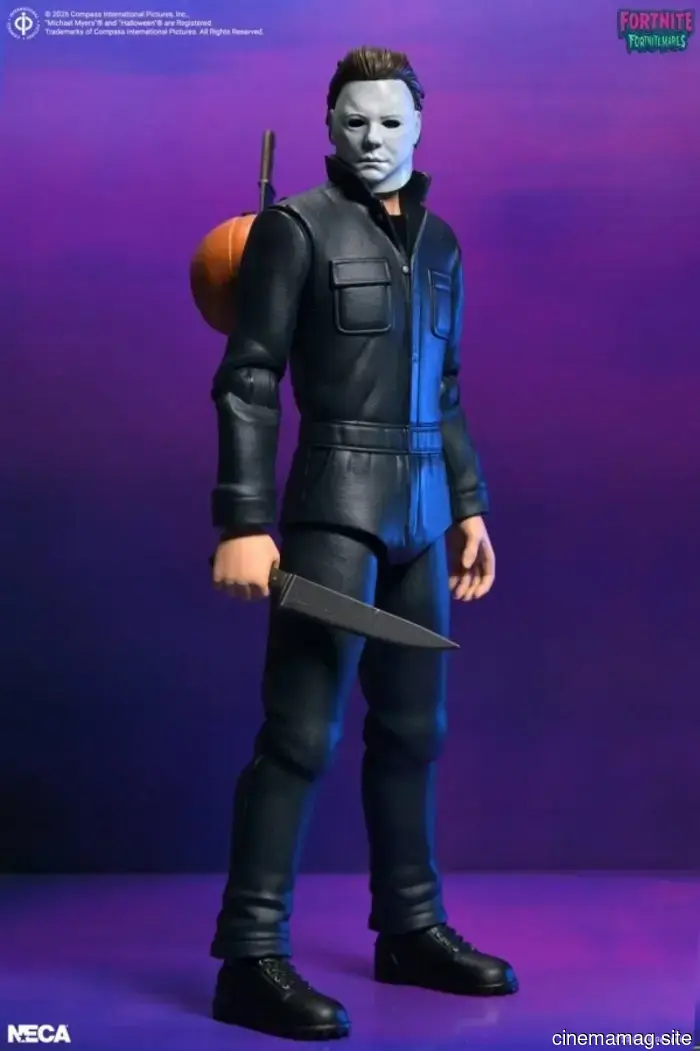 Майкл Майерс, Кожаное Лицо и Кукла Билли - фигурки действий из Fortnite Fortnitemares, представленные NECA