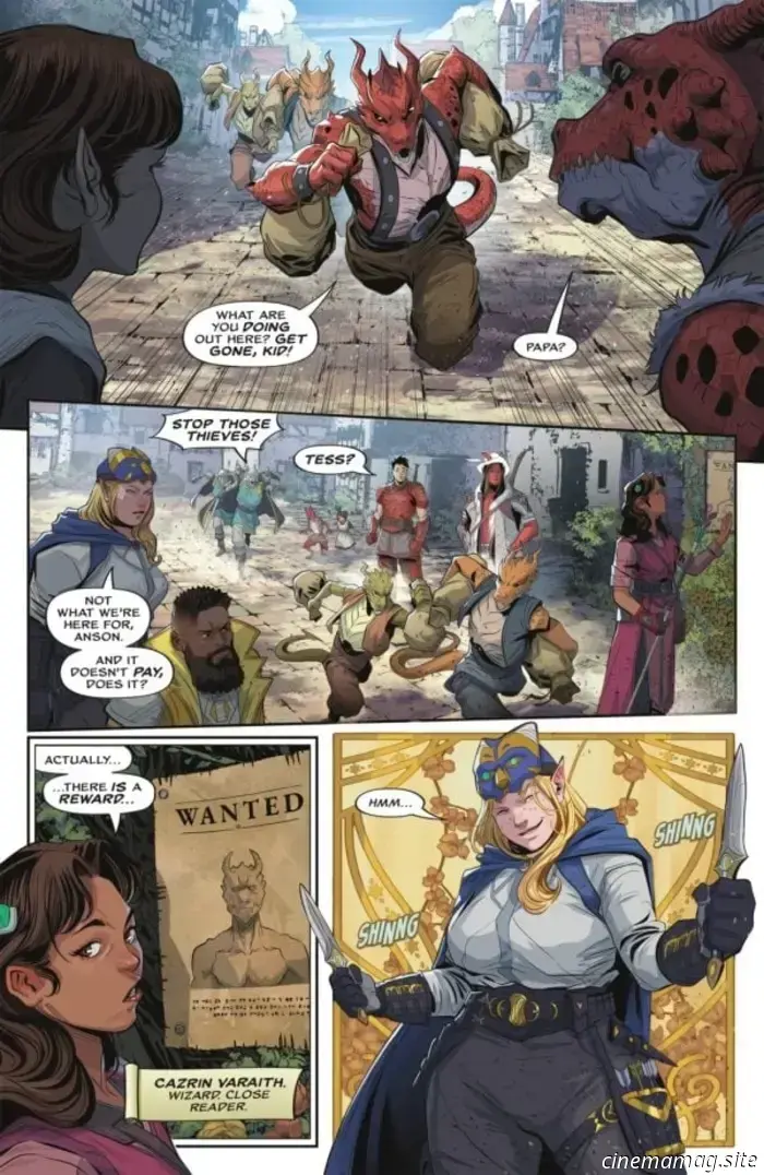 Comic Book Sneak Peek – Dungeons & Dragons: The Fallbacks #1