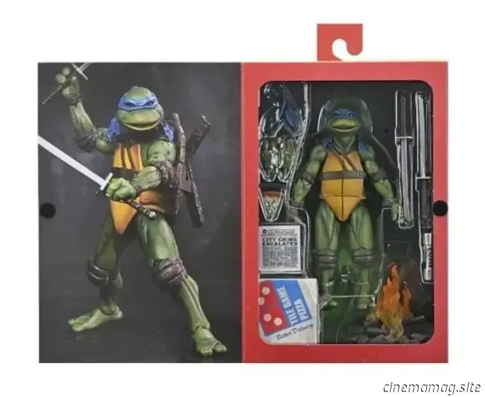 NECA запускает фигурки к 35-й годовщине фильма «Черепашки-ниндзя»