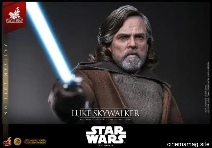 Hot Toys revela la figura de sexta escala Artisan Edition de Luke Skywalker de Star Wars: Los Últimos Jedi.