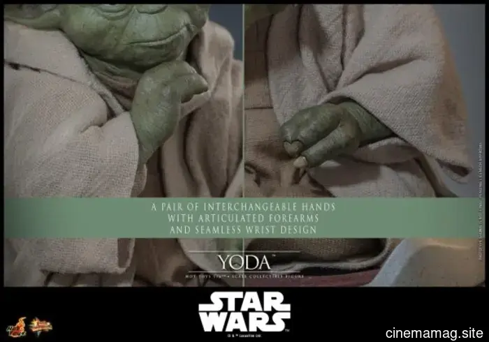 Yoda is now part of Hot Toys’ Star Wars: Episode III – Revenge of the Sith collection with a sixth scale figure.
