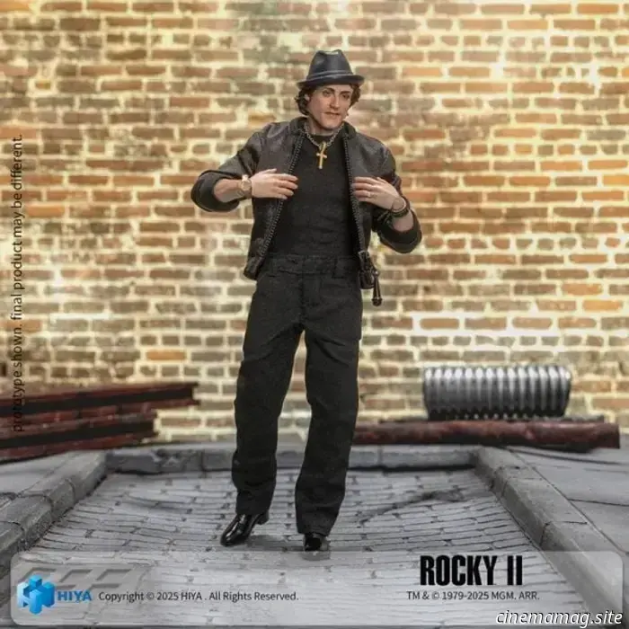 Rocky Balboa e Butkus si uniscono alla Exquisite Super Series di Hiya Toys con l'action figure di Rocky II