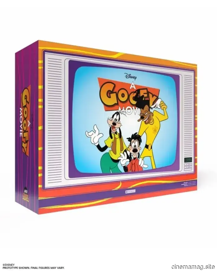 Mondo svela il set di figure Powerline, Max e Goofy di A Goofy Movie