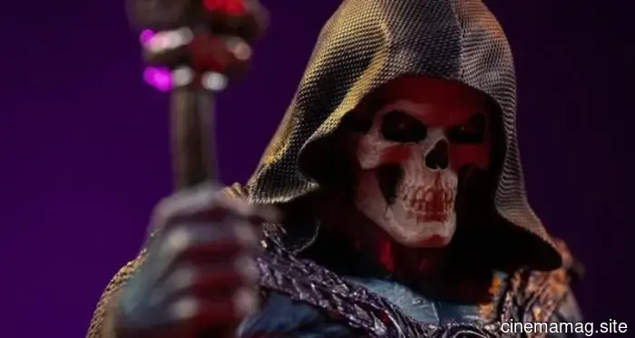 Statua da collezione di Skeletor dei Masters of the Universe svelata da Iron Studios
