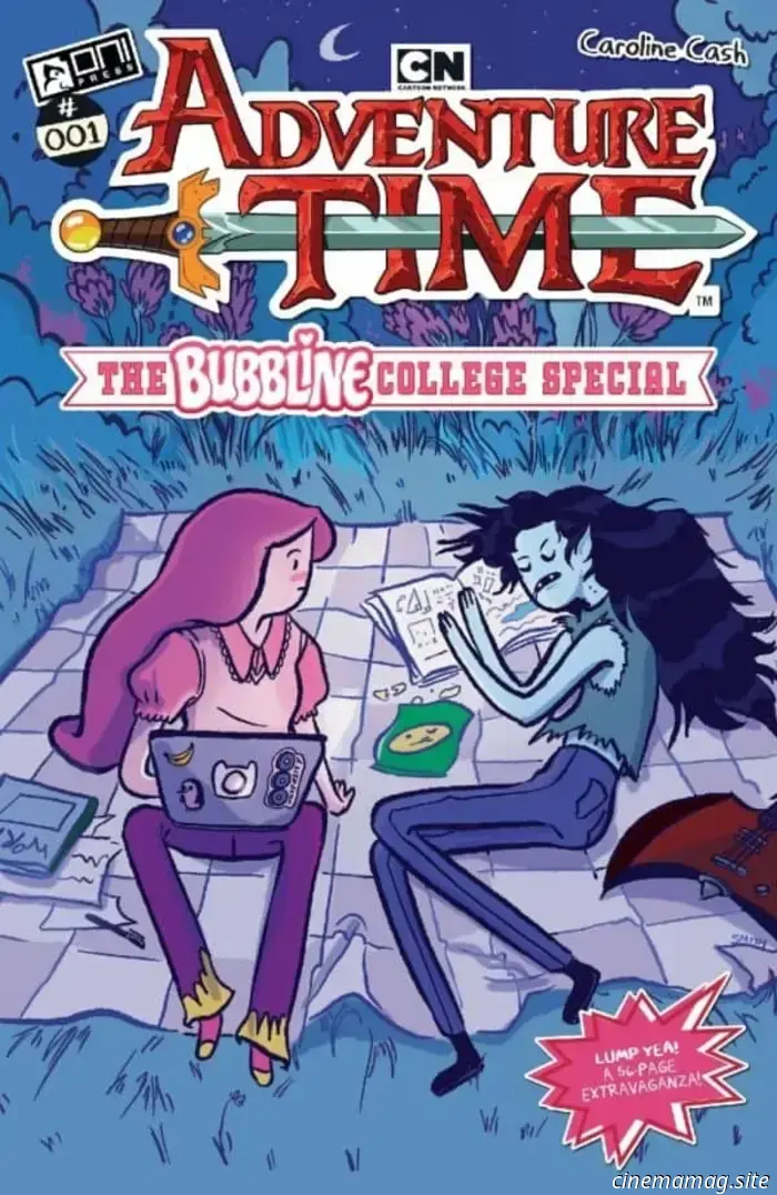 Oni Press offers a first-look preview of Adventure Time: The Bubbline College Special.