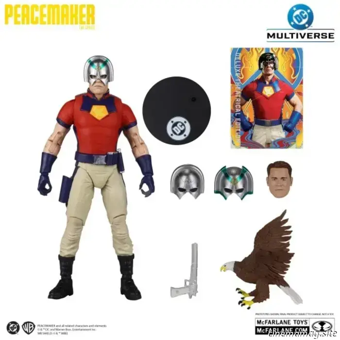 Делюкс-издание Peacemaker для кинотеатральной версии DC Multiverse официально анонсировано компанией McFarlane Toys