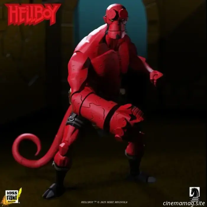 Boss Fight Studio unveils a new line of action figures featuring Hellboy, Lobster Johnson, and Gruagach.
