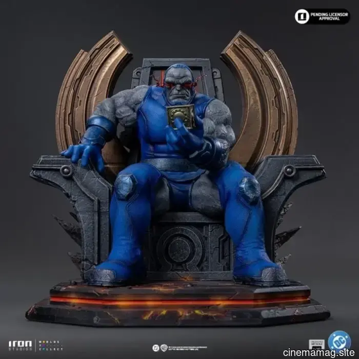 Darkseid Unleashed through Iron Studios' newest DC collectible statue.