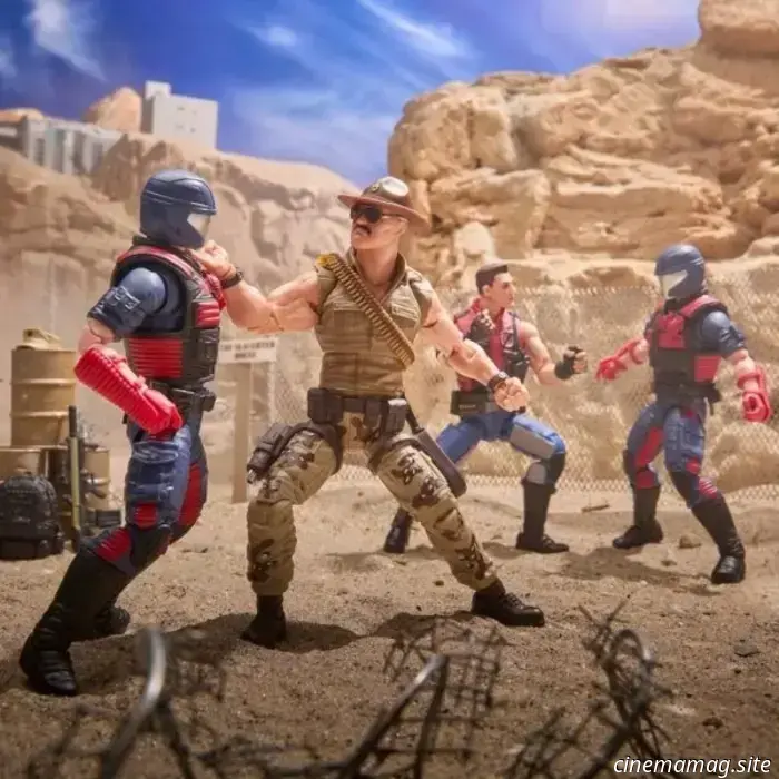 Las series clasificadas de G. I. Joe, A. W. E. Striker, Sgt. Slaughter & Mercer y Retro Cardback Troopers continúan Yo Joe June