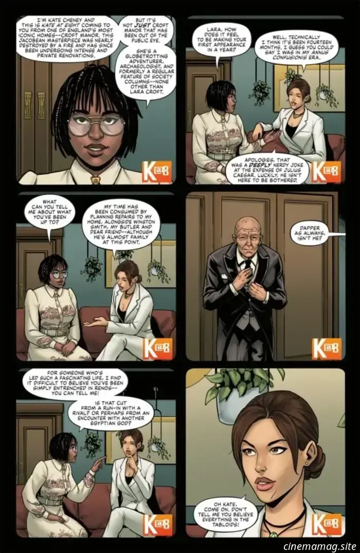 Vista previa del cómic – Tomb Raider: Artefactos sagrados #1