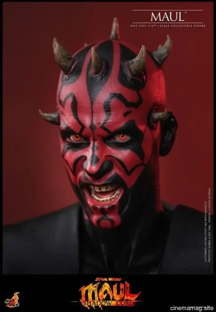 Hot Toys has revealed a sixth scale figure of Maul from Star Wars: Maul – Shadow Lord.