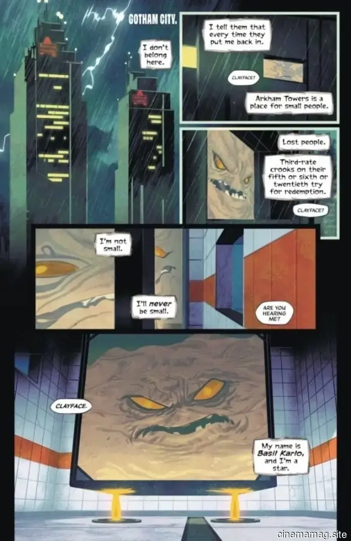 Avance de Cómic – Clayface: Celebrity Dirt #1
