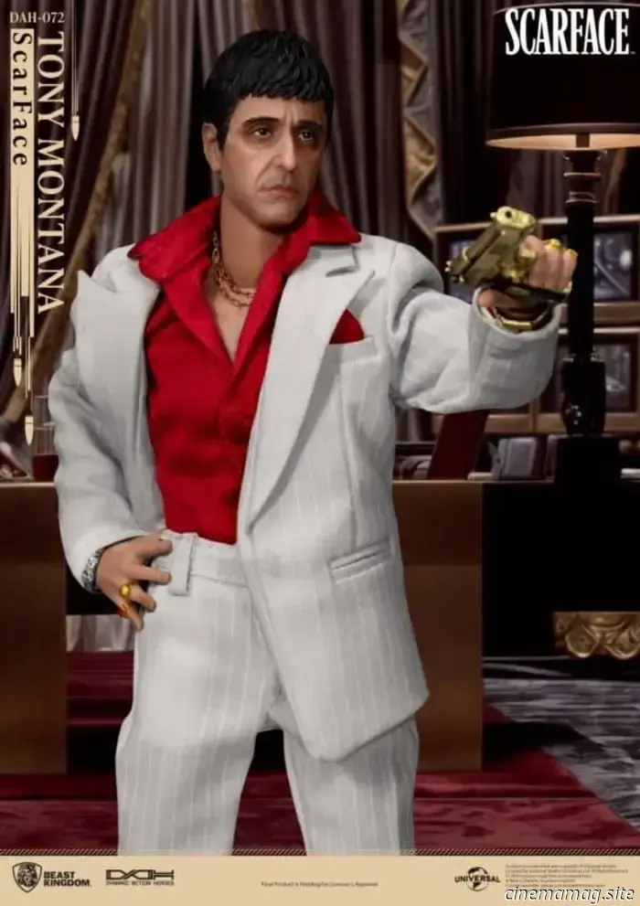 Beast Kingdom has revealed the Dynamic Action Heroes figure of Scarface's Tony Montana.
