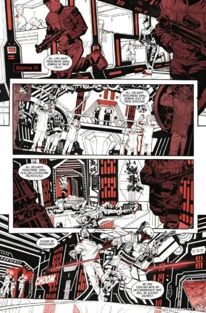 Star Wars: Boba Fett – Nero, Bianco e Rosso #1 - Anteprima del fumetto
