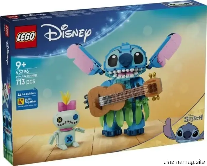 LEGO Disney Summer 2026 sets feature Lilo & Stitch, Moana 2, Tangled, The Little Mermaid, and additional themes.