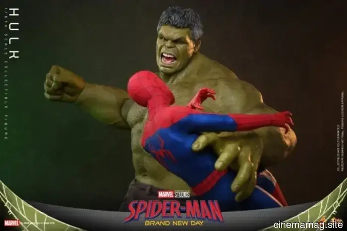 Hot Toys presenta la figura de Hulk a escala sexta de Spider-Man: Brand New Day.