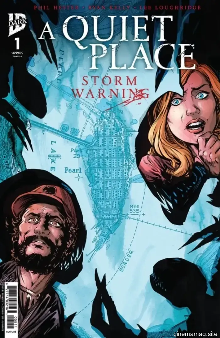 A Quiet Place is making its way into comic books with a preview of A Quiet Place: Storm Warning #1.