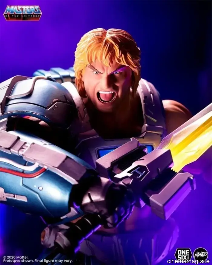 Mondo presenta a He-Man 2.0 en su colección de figuras de sexta escala de Masters of the Universe.