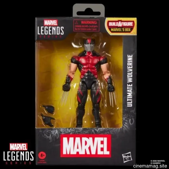 Hasbro introduces the newest Marvel Legends Series figures featuring a Box Build-A-Figure.