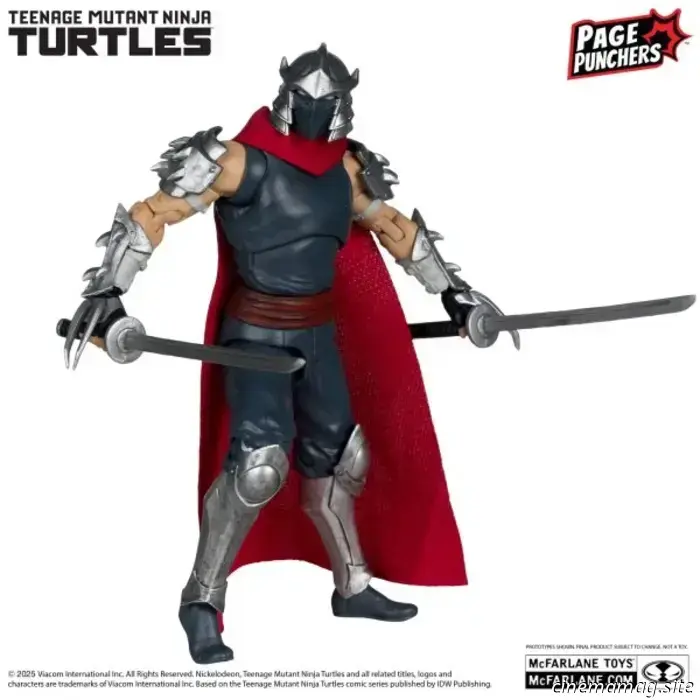 McFarlane svela i nuovi Page Punchers delle Tartarughe Ninja