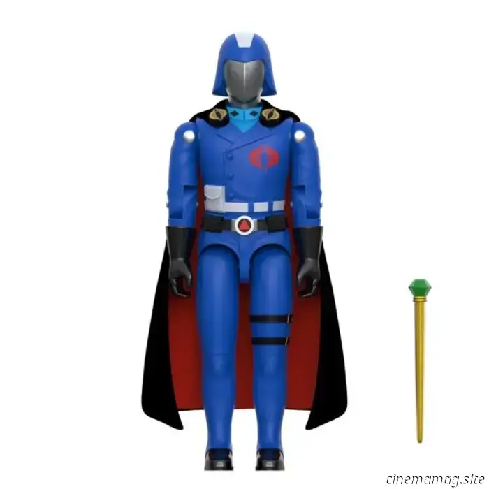 Super7 G.I. Joe Reaction+ Series Wave 6 incorpora a Cobra Commander, Snake Eyes, Scarlett y Mara