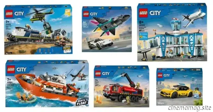 Los sets de LEGO City Winter 2026 revelados oficialmente