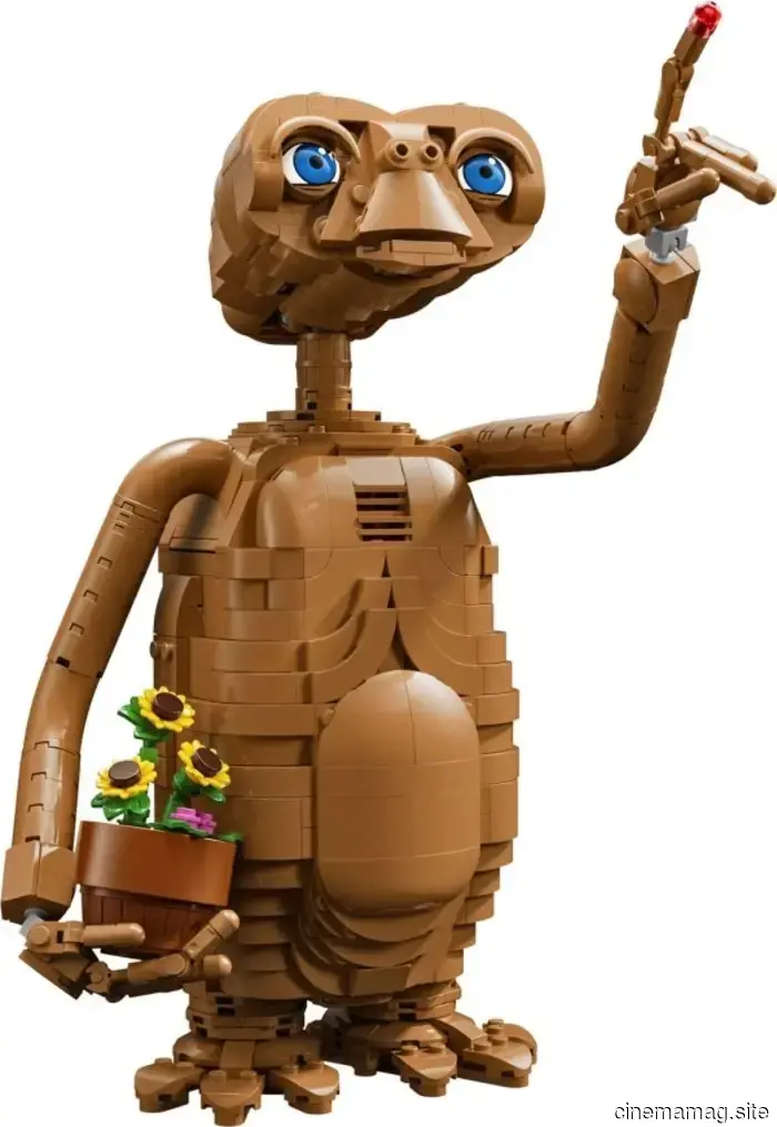LEGO представляет набор фигурок из кирпичиков «E.T. Инопланетянин»