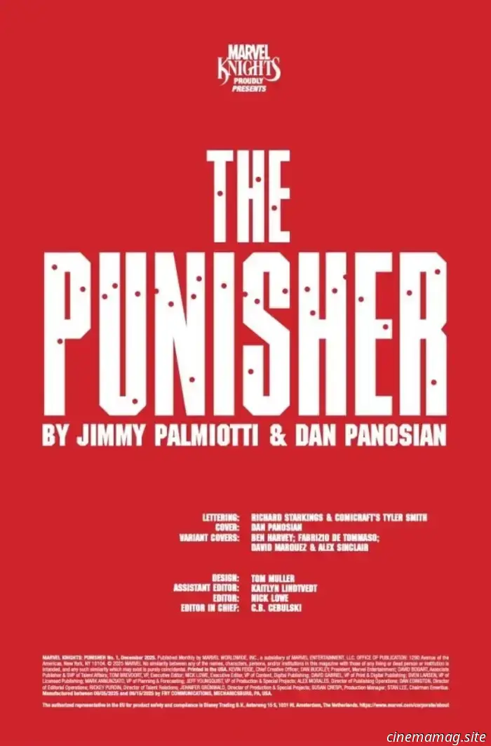Comic Book Sneak Peek – Marvel Knights: Punisher #1