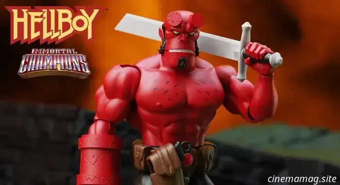 Hellboy se une a la colección de figuras de acción Immortal Champions de Boss Fight Studio.