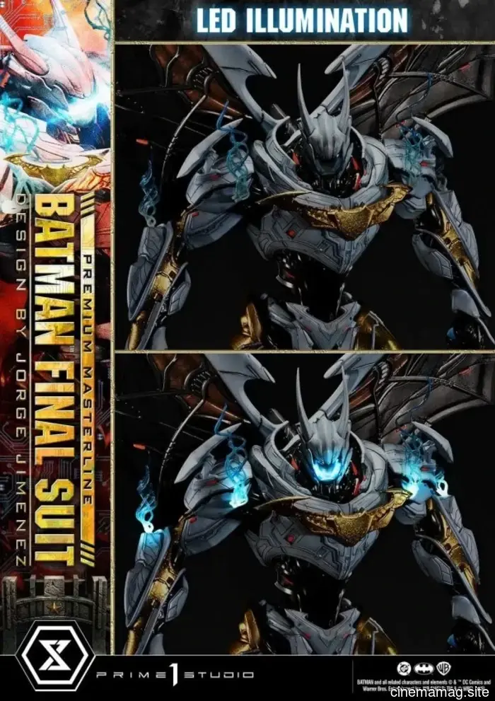 Prime 1 Studio introduces the Batman Final Suit Premium Masterline Series collectible statue.
