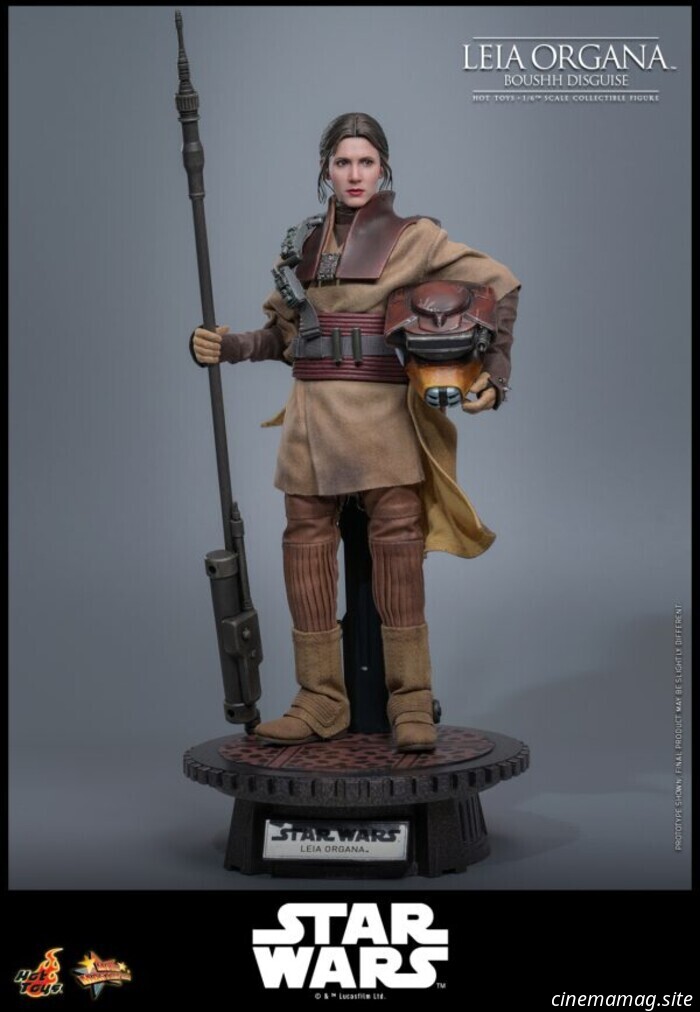 Leia Organa (travestimento da Boushh) — figura in scala 1/6 di Star Wars svelata da Hot Toys