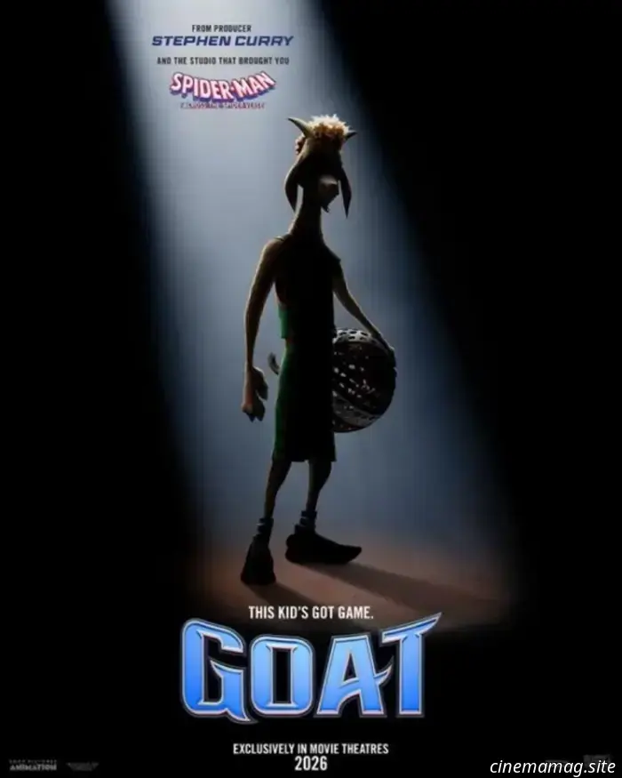 The G.O.A.T. is an actual goat in the trailer for the animated film Goat, produced by Stephen Curry.