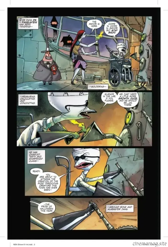 Dai un primo sguardo a The Nightmare Before Christmas di Tim Burton: Il brivido della Città del Natale