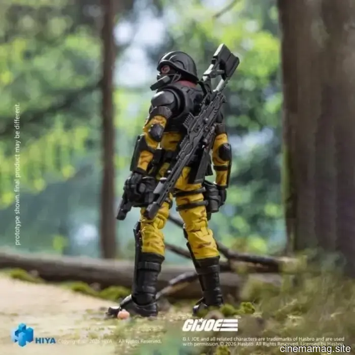 Hiya Toys has revealed the G.I. Joe Python Patrol Cobra Officer action figure from the Exquisite Basic Series.