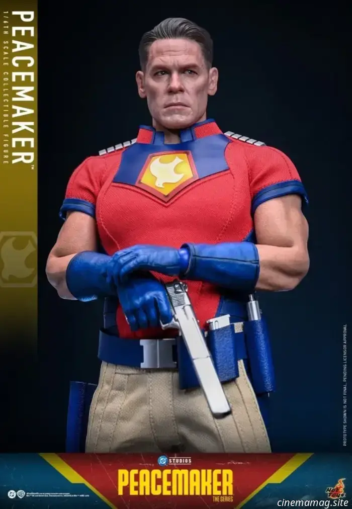 El Peacemaker de John Cena recibe una nueva figura de Hot Toys para la segunda temporada.