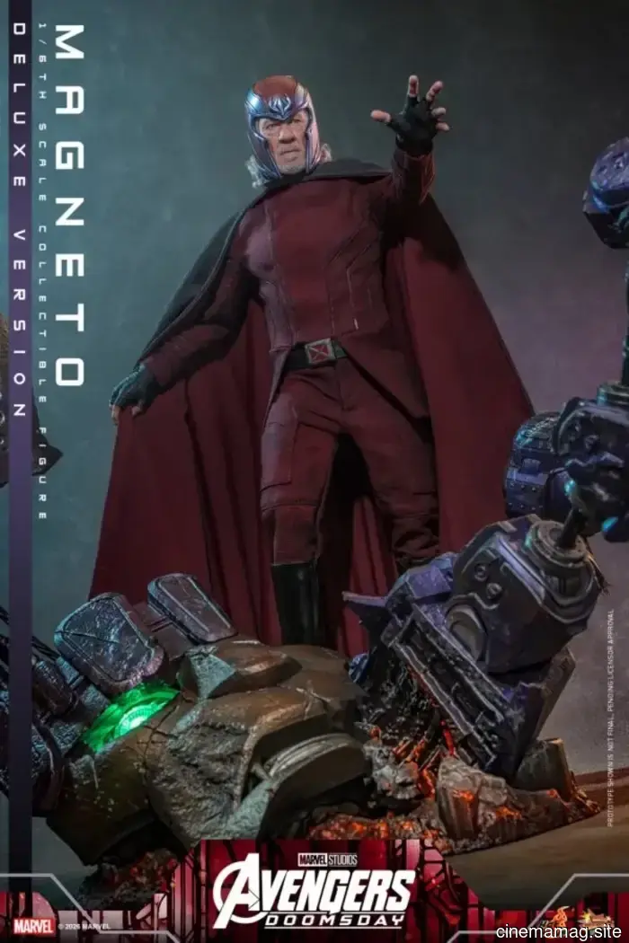 Hot Toys introduces the sixth scale figure of Magneto from Avengers: Doomsday.