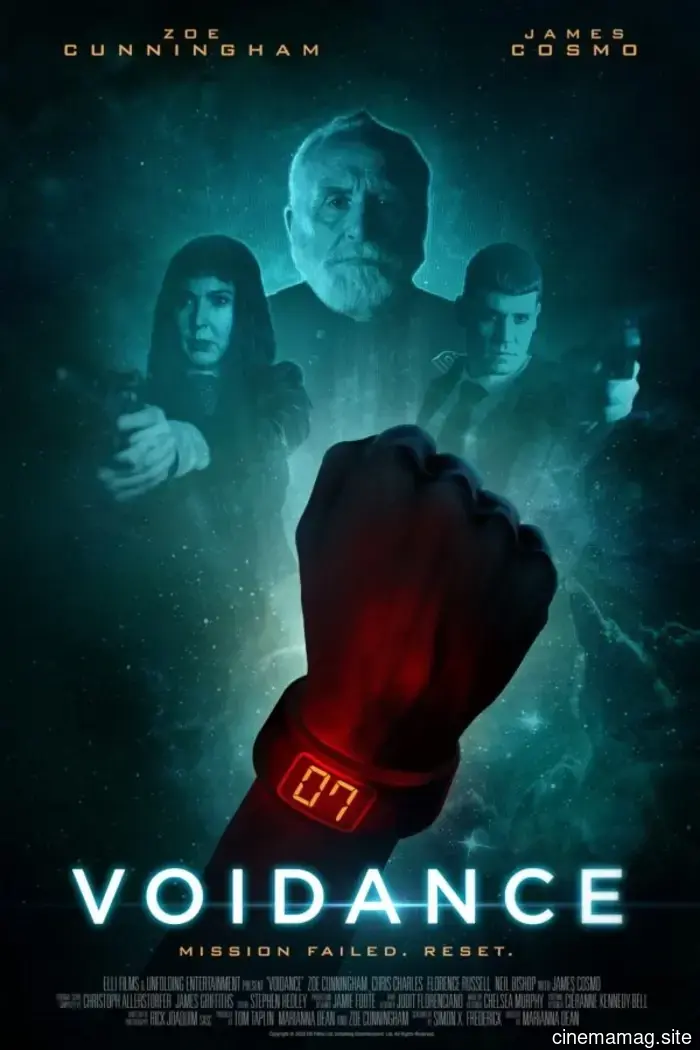 Trailer per il thriller sci-fi sul loop temporale Voidance con Zoe Cunningham e James Cosmo