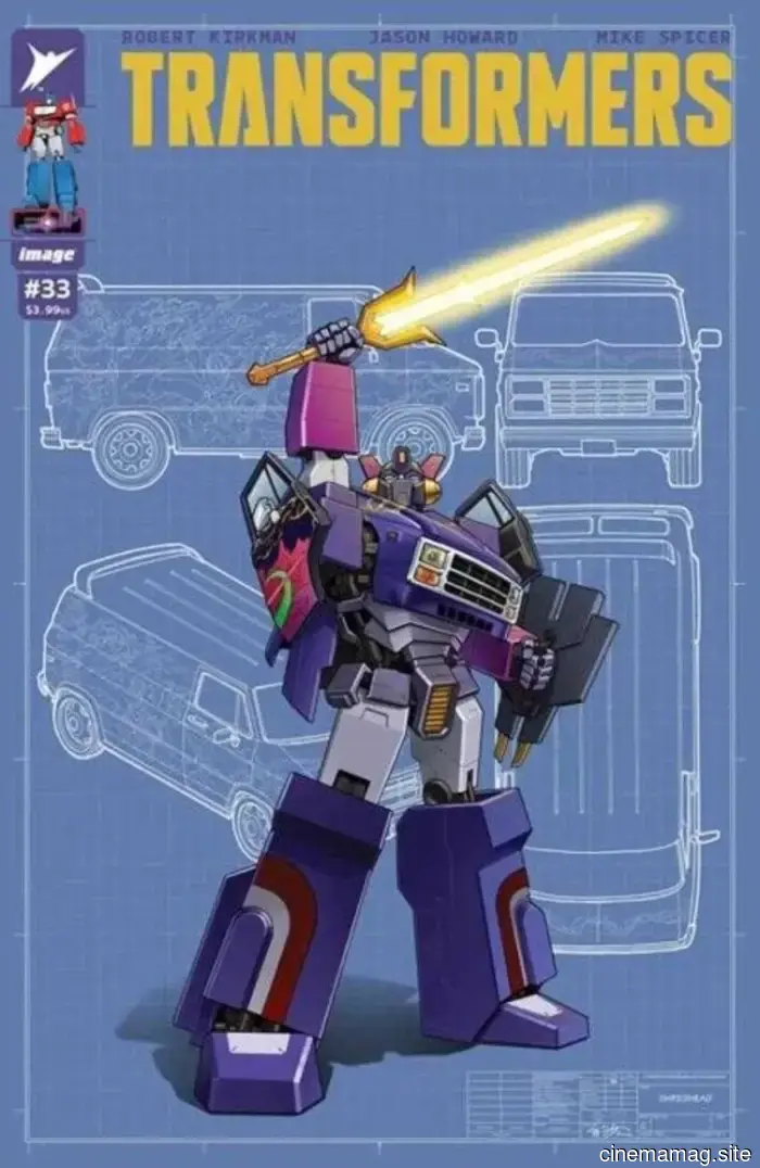 Vista previa del cómic – Transformers #33