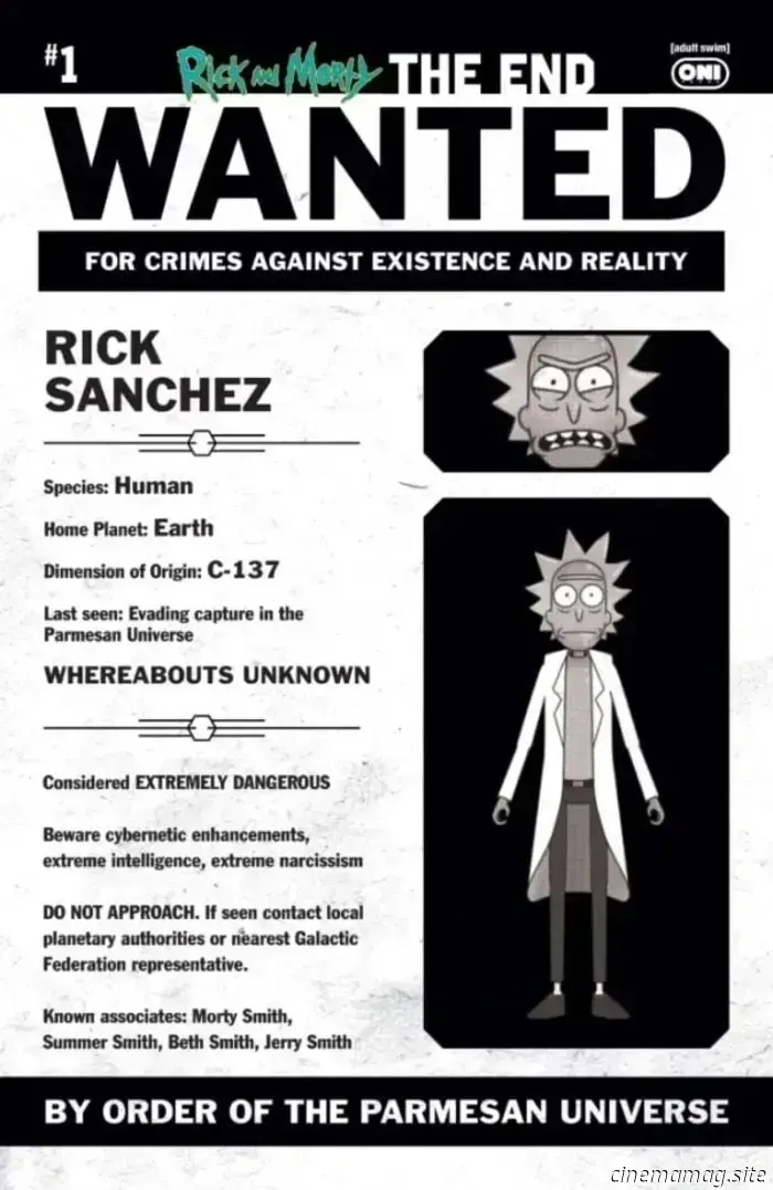 Comic Book Sneak Peek – Rick and Morty: The End #1