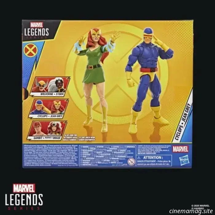 Hasbro presenta nuevas figuras de la serie Marvel Legends '97 de los X-Men en Comic-Con