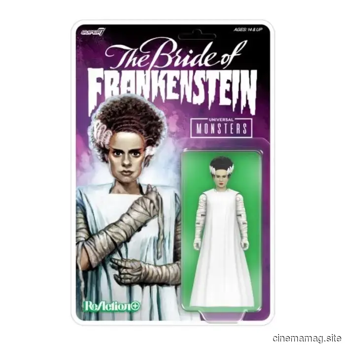 Frankenstein, La Sposa di Frankenstein e La Mummia si uniscono alla linea di figure ReAction+ dei Mostri Universali di Super7.