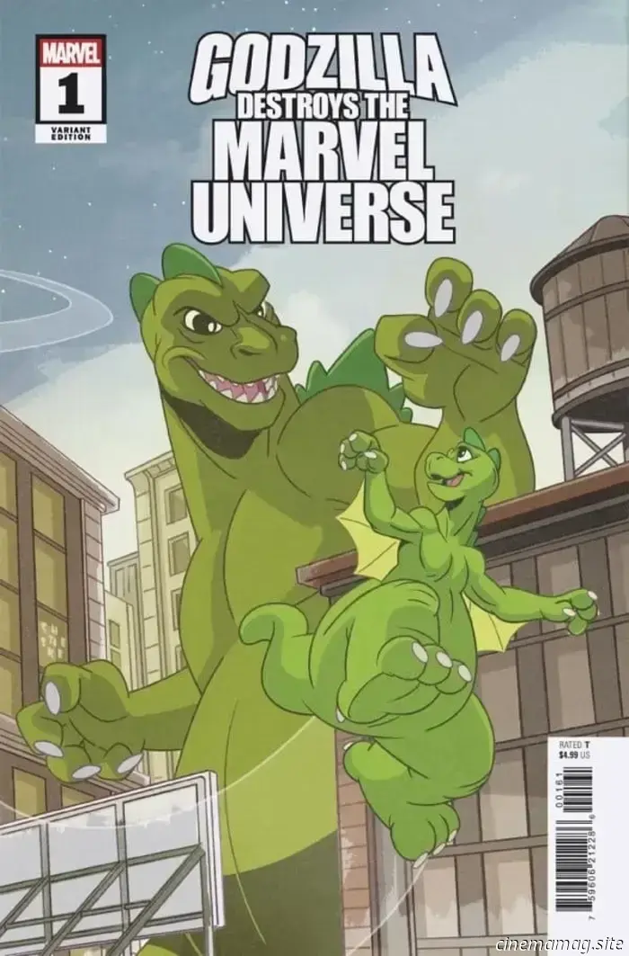 Godzilla Destroys the Marvel Universe #1 - Comic Book Sneak Peek