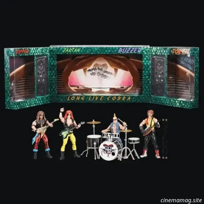 The G.I. Joe Classified Series Dreadnoks Cold Slither: Band of Vipers Tour Commemorative Action Figure Set has been officially unveiled.