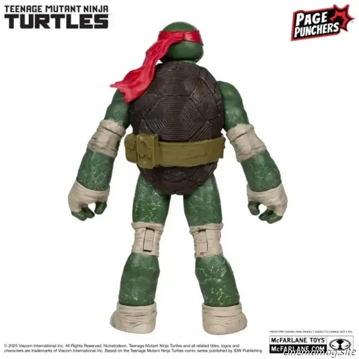 McFarlane Toys has revealed new Teenage Mutant Ninja Turtles Page Punchers figures.