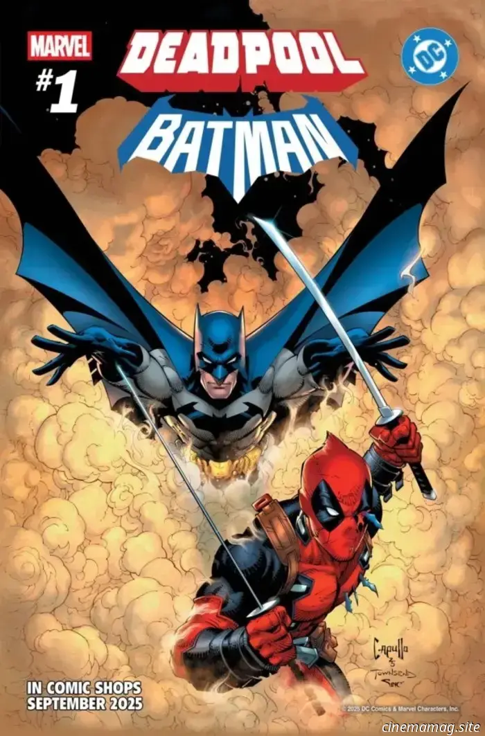 Marvel and DC unveil crossovers featuring Batman and Deadpool.